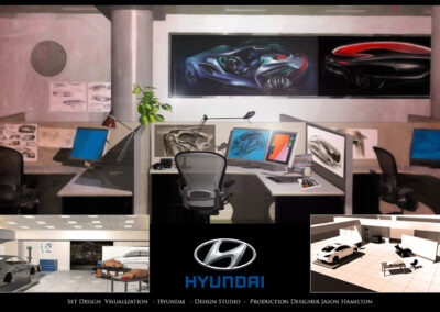 Set Design Visualization - Hyundai - Design Studio